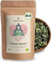 teegeschwister Mamas Auszeit Ekologiška arbata su moterų mantijos žolelėmis, rooibomis ir šeivamedžio žiedais Dovanų idėja mamai Gimtadienio ir Kalėdų Motinos dienos dovana 70 g