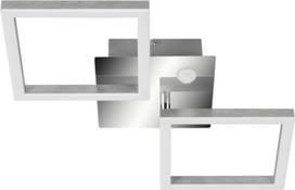 TELEFUNKEN - 318508TF LED lubų šviestuvas su judesio jutikliu ir nuolatinės šviesos funkcija Šilta balta šviesos spalva 12 W 1200 liumenų Chromas/Aliuminis 470 x 226 x 74 mm (D x Š x V)