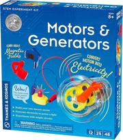 Thames & Kosmos , 665036, varikliai ir generatoriai, eksperimentų rinkinys, sukonstruokite savo elektros variklį, generuokite elektrą šviesai maitinti, 25 eksperimentai, nuo 8 metų amžiaus