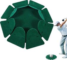 Treniruočių pagalba Putting Cup Flocking Surface Golf Training Hole Cup Putting Practice Aids for Men and Women, Putter Hole for Indoor and Outdoor Home Yard Lawn