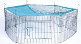 Trixie 6242 Natura 6 elementų lauko bėgimo aikštelė jauniems gyvūnams su tinklu 58 x 38 cm