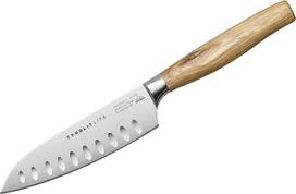 Tyrolit LIFE "Oliveline Santoku" peilis 12 cm daugkartinis ledu grūdintas profesionalus aukštos kokybės Tirolyje pagamintas peilis