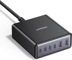 UGREEN 100W USB C įkroviklis 6 prievadų įkrovimo stotelė 65W GaN maitinimo šaltinis PPS greitasis įkroviklis Keletas suderinamas su "MacBook Pro/Air", "iPhone 17-8" serija, "Galaxy S25", S24, A15, "Pixel 9", "iPad