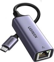 UGREEN USB C eterneto adapteris 1000Mbps, "Thunderbolt" USB C LAN adapteris Tinklo adapteris, suderinamas su "iPhone 17", "iPad Pro/Air", "MacBook Pro/Air", "Galaxy S25", "Steam Deck" (pilkas C tipo)