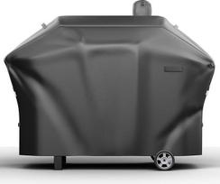 Utheer Pellet Grill Cover Camping Cooker Upgraded Full Length Smoker Cover Heavy Duty Waterproof UV Resistant Cover for SmokePro DLX PG24MZG Woodwind DLX 24 SmokePro 24