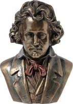 Veronese dizainas Ludwig Van Beethoven biustas šalto liejimo derva Antikvarinis bronzos apdaila Statulos realistinė figūra