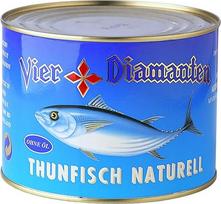 Vier Diamanten Tuno filė Naturell - Fqs, 1 pakuotė (1 x 1,88 kg)