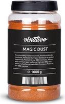 vinativo Magic Dust BBQ Rub - 1kg - Marinatas mėsai - kepimui ant grotelių - Magic Dust 1000g - BBQ prieskoniai - šonkauliukų įtrinimas