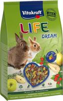 Vitakraft Extruded Life Dream Menu triušiams 600Gr 1,8 kg