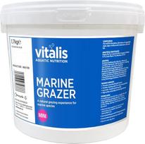 Vitalis Marine Mini Grazer Fish Food Aquarium (1,7 kg) Žuvų maistas akvariume, skirtas jūros žuvų rūšims, gerai virškinamas ir subalansuotas, su vitaminais ir mineralais