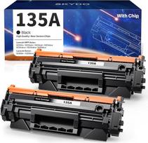 W1350A toneris HP 135A W1350A W1350X toneris HP LaserJet M209 M209dw MFP M234 M234dw M234sdw M234sdw M234sdn (2x 135A juodas, su lustu)