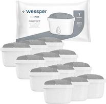 Wessper vandens filtras kietam vandeniui, 12 vnt. | Dafi Unimax Aquaphor A5 Brita Maxtra+ Philips AWP212/10 vandens filtro ąsotis | Vandens filtro kasetės mažina chloro kiekį, kalkes | Grynesnis