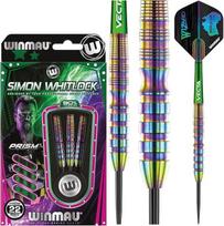 WINMAU Simon Whitlock Urban World Cup Edition 22 g profesionalios volframo strėlės su plieniniu antgaliu ir koteliais (Waves)