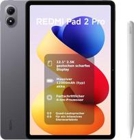 XIAOMI REDMI 2 Pro + rašiklis, 6 + 128GB, 12,1 colio 2,5K 120 Hz ekranas, didžiulė 12 000 mAh (tipo) baterija, 4 nm procesorius, vientisas ryšys, grafitinės pilkos spalvos