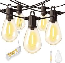 ZOTOYI 9M S14 LED žibintai IP65 Vandeniui atsparus lauko šalis Vestuvės 2700K