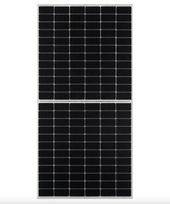 Fotovoltinis saulės modulis RISEN 445W bifacialinis – sidabrinis rėmas