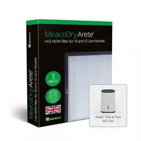 Filtras HEPA Meaco Modeliui 10L/12L ARETE (3vnt)
