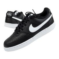 Laisvalaikio batai moterims Nike Court Vision Low, juodi, 38.5