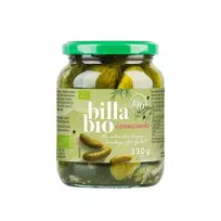 Marinuoti agurkėkliai kornišonai BILLA BIO, 330 g
