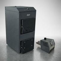 Kit kieto kuro katilas ir granulių degiklis Balkan Energy, 50kW
