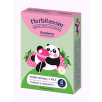 HERBITASSIN, becukriai ledinukai aviečių skonio, 4 vienetai