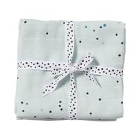 Done by Deer muslino vystyklai 2vnt. "Dreamy Dots Blue"