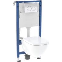 Klozeto komplektas GEBERIT LIGHT, komplekte rėmas 112 cm, DELTA potinkinis bakelis 12 cm, DELTA20 va