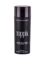 TOPPIK Plaukų efektą sukurianti pudra HAIR BUILDING FIBERS (BLACK), 27,5 g