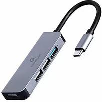 Gembird 4-port USB type-C hub UHB-CM-U3P1U2P3-01