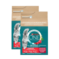 Purina One Cat Sterilcat kačių ėdalas su jautiena, 2x2,8 kg