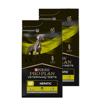 PRO PLAN Veterinary Diets HP Hepatic sausas šunų ėdalas, 2x12 kg