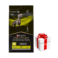 PRO PLAN Veterinary Diets HP Hepatic sausas šunų ėdalas, 12 kg + Staigmena ŠUNIUI