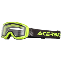 ACERBIS akiniai Kid Vanguard fluorescencinės geltonos spalvos su skaidriu stiklu