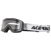 ACERBIS akiniai Kid Vanguard juodi su skaidriu stiklu