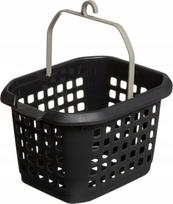 Dėžutė skalbinių segtukams 5five Simply Smart, 5 l, juoda sp., 22.5 cm x 13.5 cm