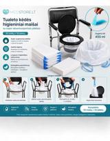 Higieniai Tualeto Kėdės Įdėklai 50vnt.