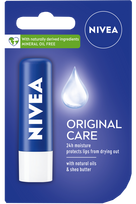 NIVEA Original Care lūpų balzamas, 4.8 g