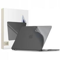 Tech-Protect SOFTSHELL MACBOOK AIR 15 M2-M5 2023-2026 MATINIS JUODAS