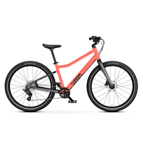 Dviratis Woom Explore 5  NEON CORAL (125-145cm)