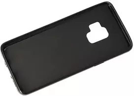 Riposo Dėklas „Matinis'' įvairiems telefonų modeliams, juodas XIAOMI NOTE 10/10 PRO