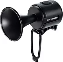 Rockbros Dviračio skambutis elektroninis 120 dB - juoda