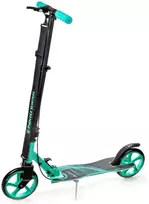 Aliuminis paspirtukas RAVEN ANABEL MINT su dideliais 20 cm. ratais Handbrake