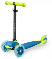 Ricokids Loco triratis paspirtukas, mėlynos ir žalios spalvos