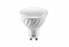 GTV LED ŠVIESOS šaltinis, A-G, SMD 2835, 3000K, GU10, 5,6W, AC180-250V, 50-60Hz, 120°, 410lm,