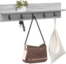Prikabinamas paltas Sieninis Pilkas Sonoma 80 x 10,5 x 18 cm