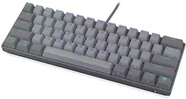 Klaviatūra žaidimams Endorfy Thock V2 Compact ENDORFY Raudona su laidu mechaninė su pašvietimu pilka
