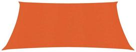 Uždanga nuo saulės, oranžinės spalvos, 2,5x2,5m, HDPE, 160g/m²