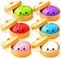 Antistresinis žaislas Squishy Koldūnas Dumplings, 8 cm