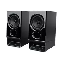 Kompiuterio kolonėlės Edifier USB-Powered Speaker | R20BT | 2.5 W + 2.5 W | Bluetooth | Belaidė jungtis | Juodas