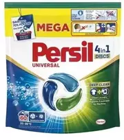 LAUNDRY CAPSULES PERSIL DIS Baltas 60 PCS